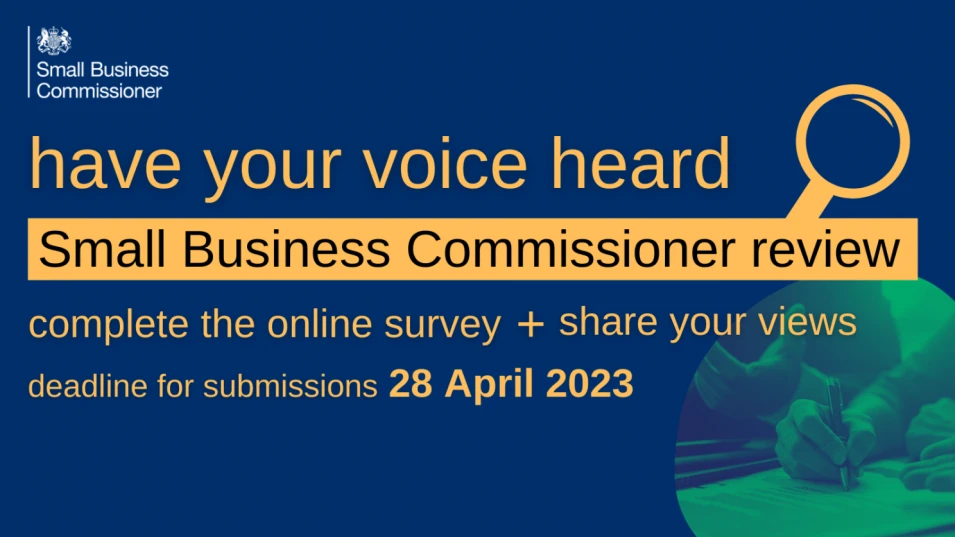 Have your voice heard: Small Business Commissioner Review
