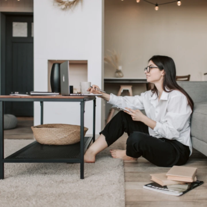 working from home